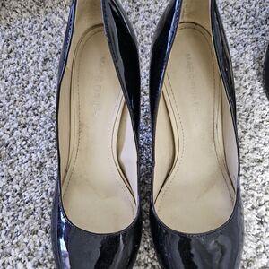 Marc Fisher Glossy Black Heels